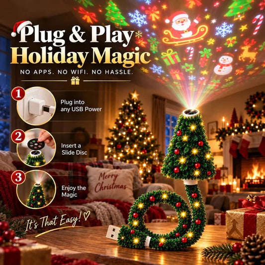 The Christmas Tree Projector That Turns Any Room Into a Holiday Wonderland
