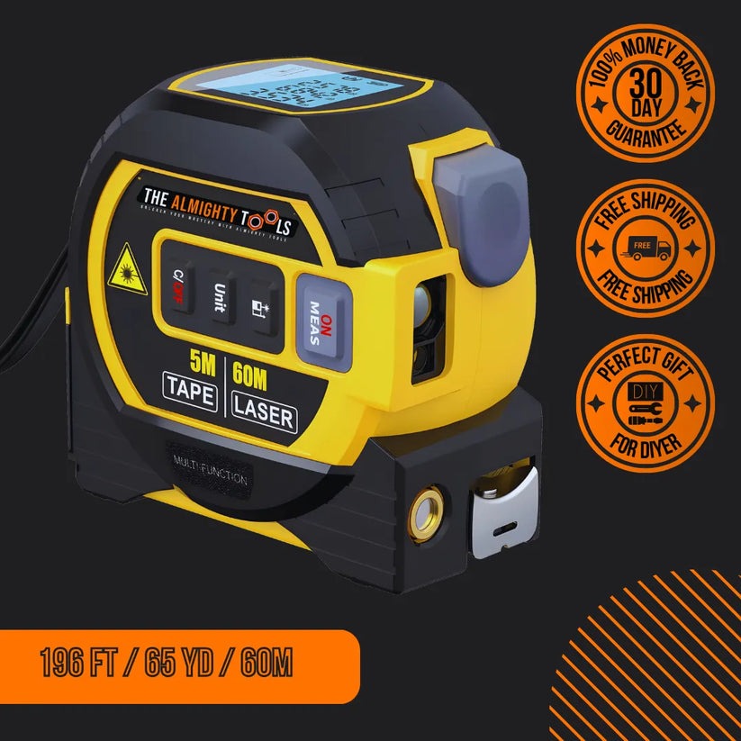 Precision Pro Laser Tape Measure