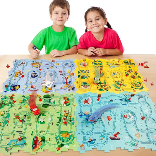 Kids Car Track Set