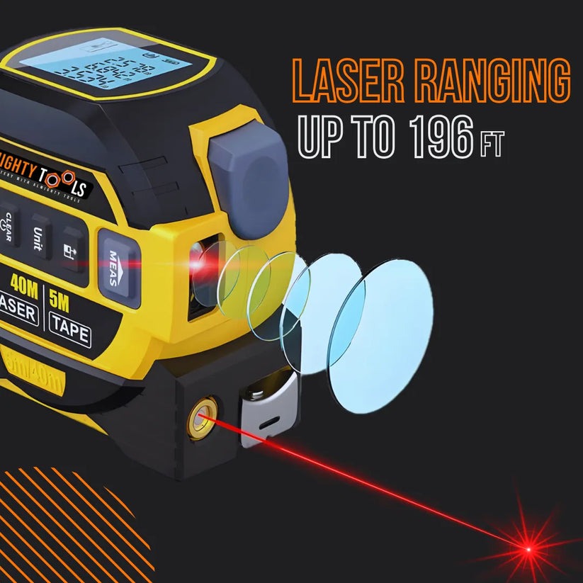 Precision Pro Laser Tape Measure