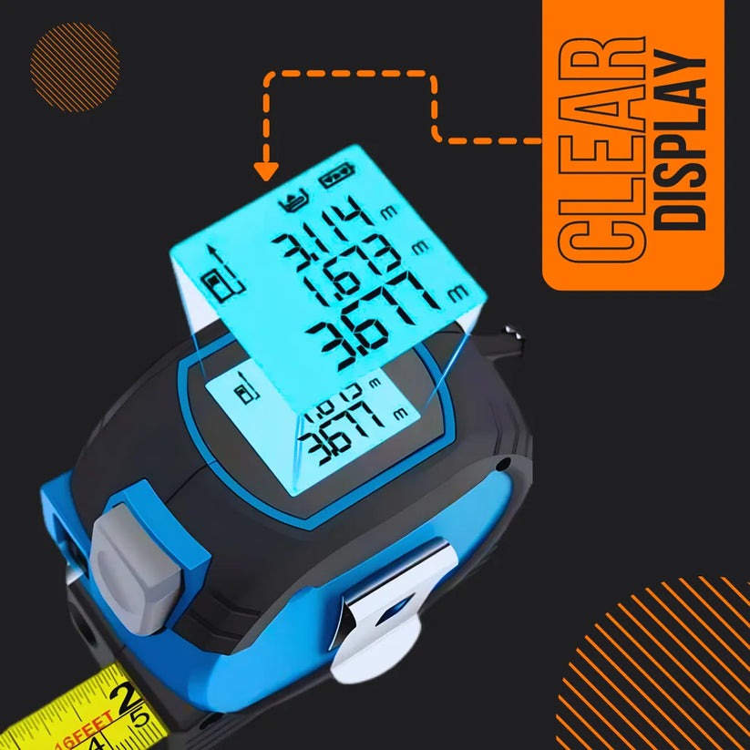 Precision Pro Laser Tape Measure