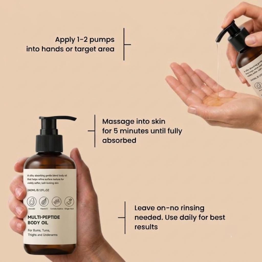 Body Peptide Body Oil