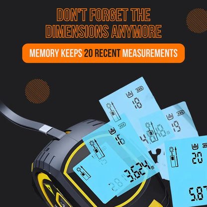 Precision Pro Laser Tape Measure