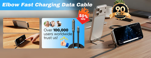 Elbow Fast Charging Data Cable